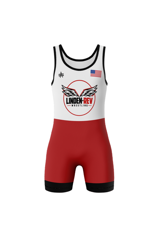 Linden Rev Wrestling Men's Sublimated Performance Singlet