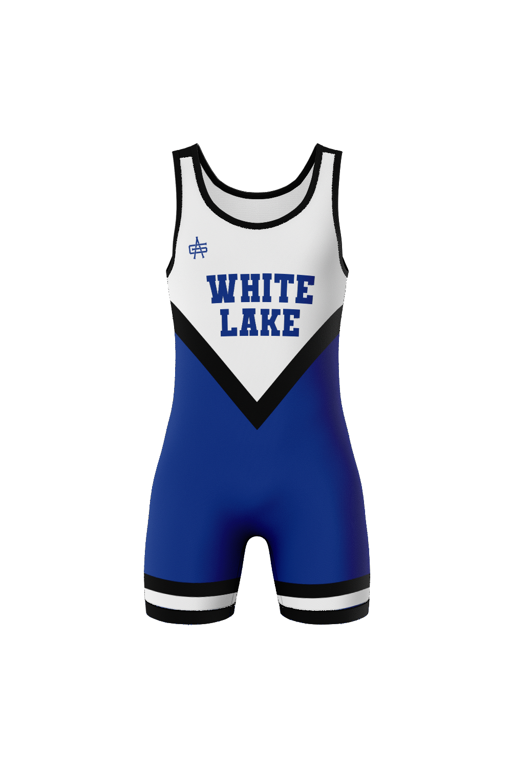 White Lake MS Wrestling Sublimated Performance Singlet