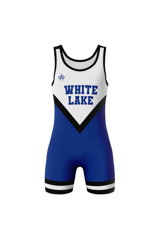 White Lake MS Wrestling Sublimated Performance Singlet