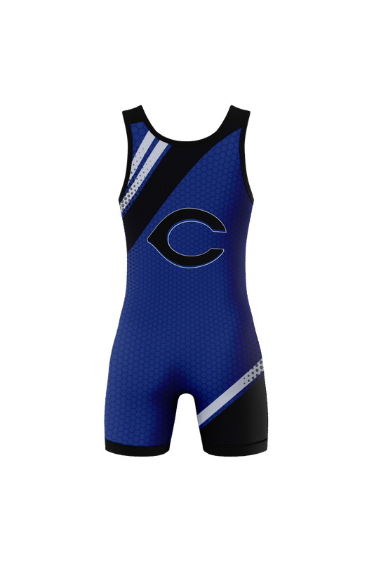 Cassopolis Wrestling Men's Sublimated Performance Singlet