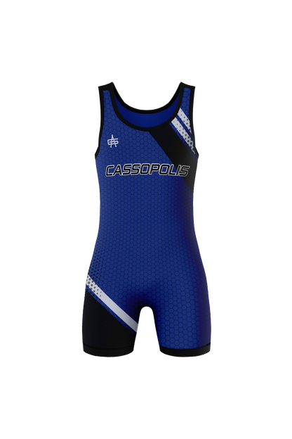 Cassopolis Wrestling Men's Sublimated Performance Singlet