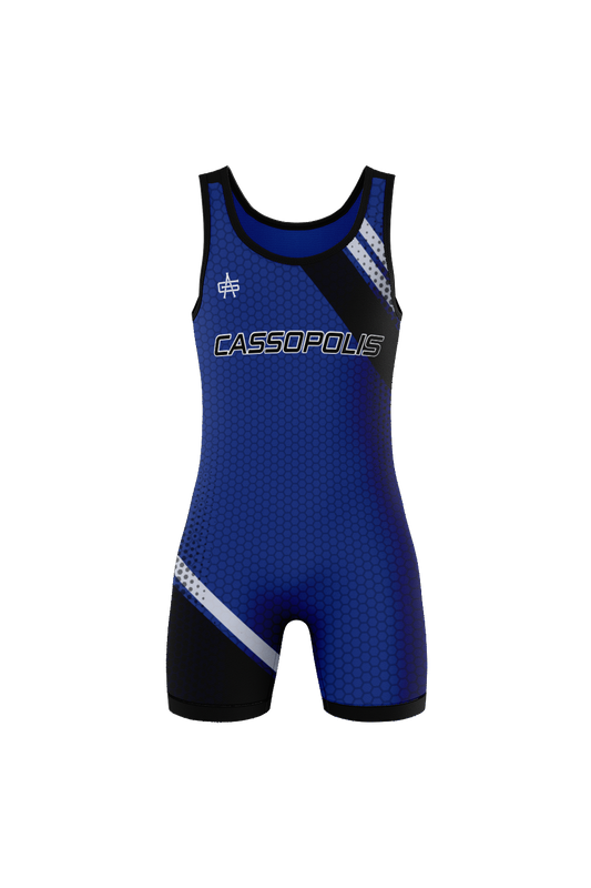 Cassopolis Wrestling Men's Sublimated Performance Singlet