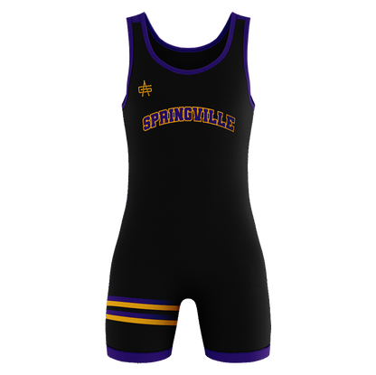 Springville Youth Wrestling Sublimated Custom Singlet