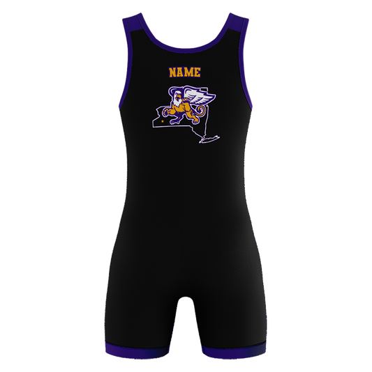 Springville Youth Wrestling Sublimated Custom Singlet