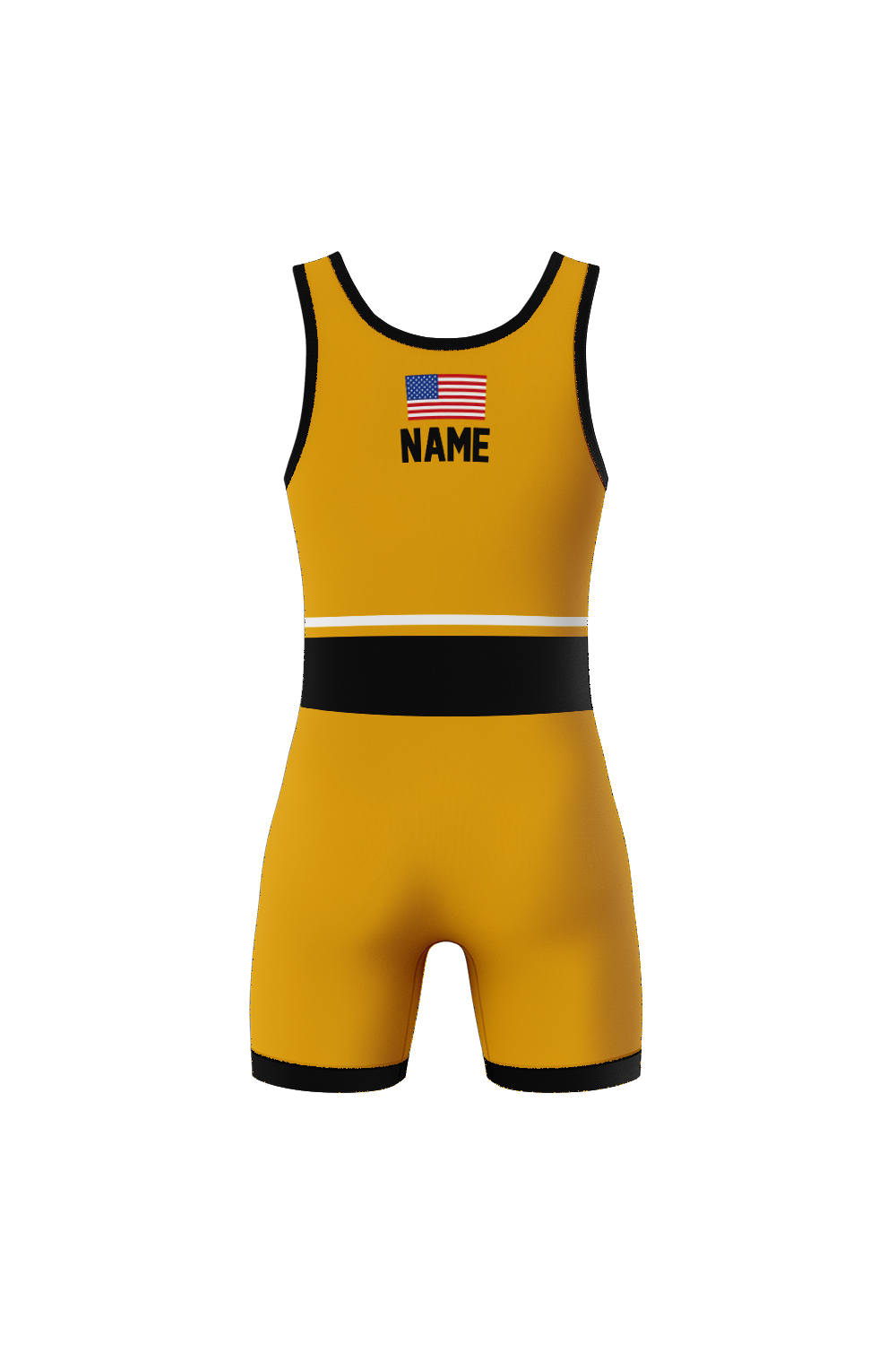MI Rev Wrestling Men's Sublimated Performance Singlet