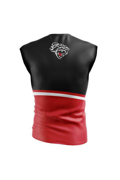 Vestaburg Football Performance Sleeveless Compression Top