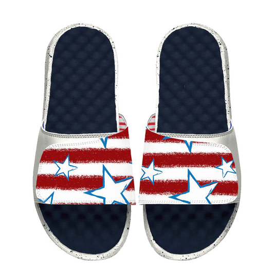 Distressed Stars and Red Stripes