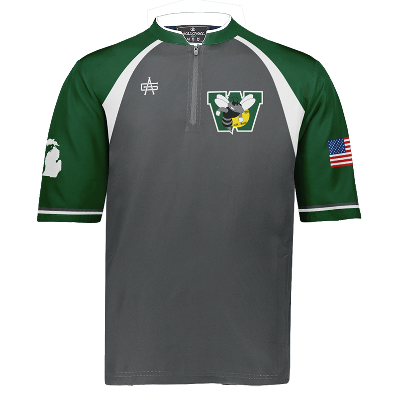 Williamston Stings Softball Sublimated Cage Jacket