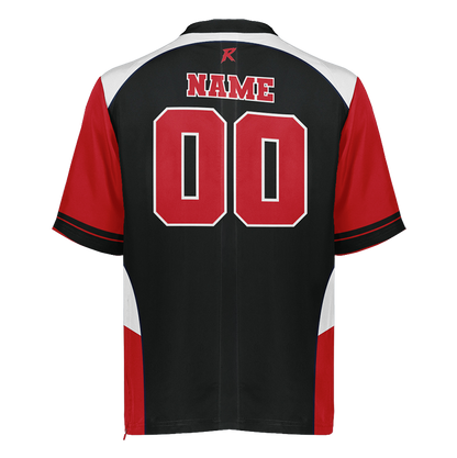 Rage Baseball Sublimated Multi Color Custom Cage Jacket