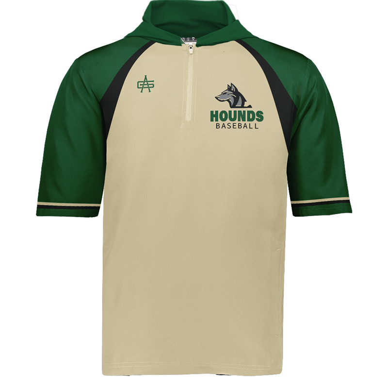 Hounds Baseball Sublimated Hooded Cage Jacket