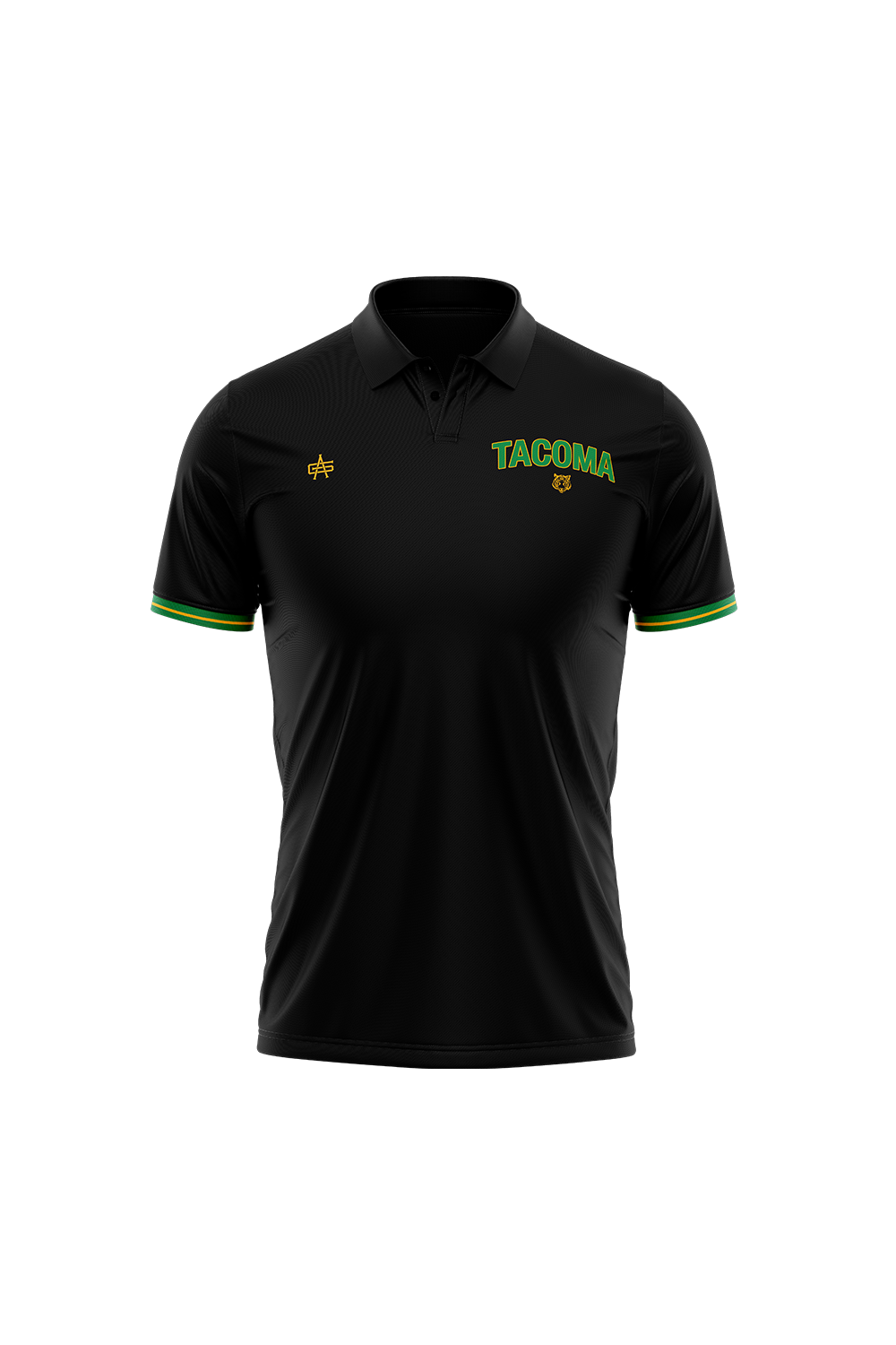 Tacoma Tigers Basketball Sublimated Polo