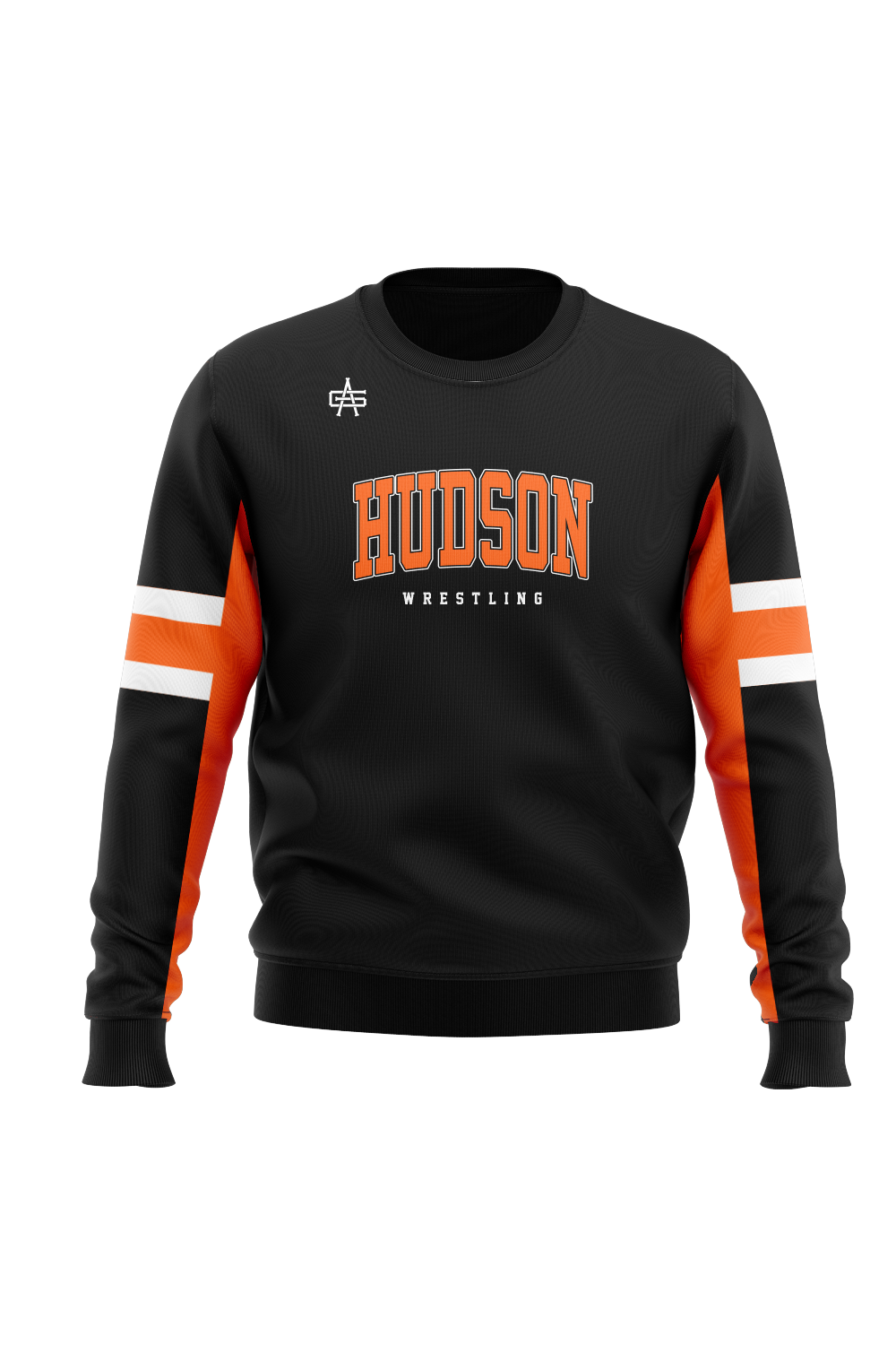 Hudson Wrestling Charged Sublimated Performance Crewneck Sweatshirt