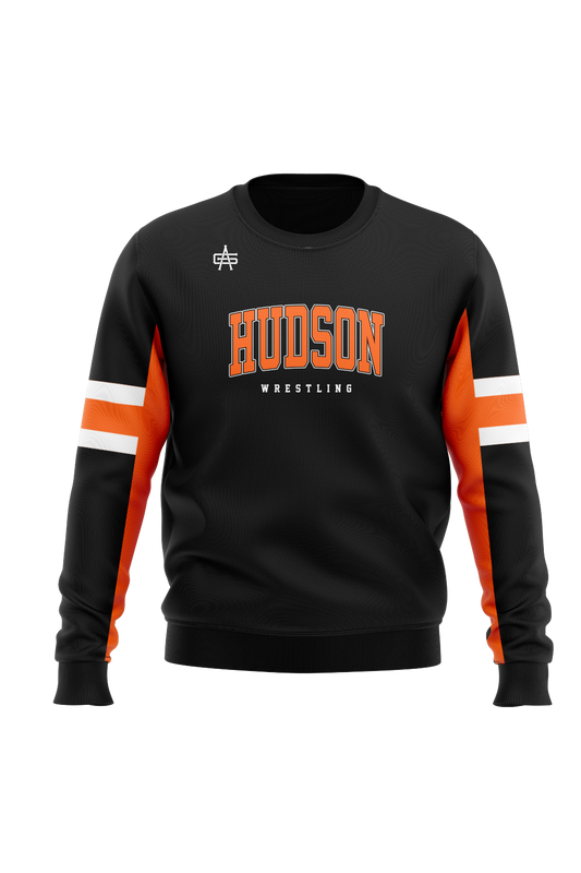 Hudson Wrestling Charged Sublimated Performance Crewneck Sweatshirt
