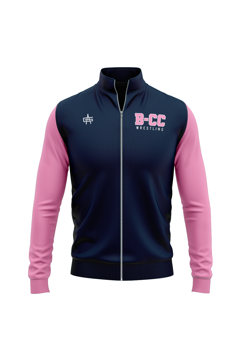 B-CC High School Wrestling Sublimated Performance Full Zip