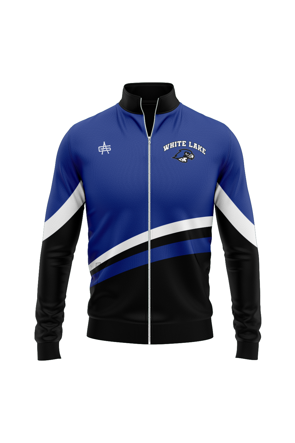 White Lake MS Wrestling Sublimated Performance Full Zip