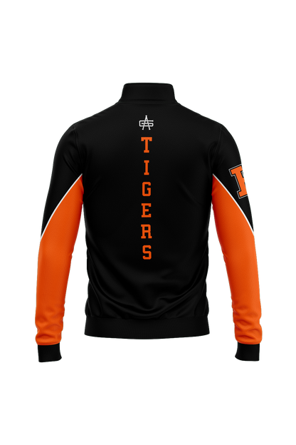 Hudson Wrestling Charged Sublimated Performance Full Zip - Black