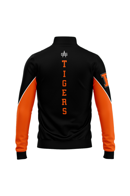 Hudson Wrestling Charged Sublimated Performance Full Zip - Black