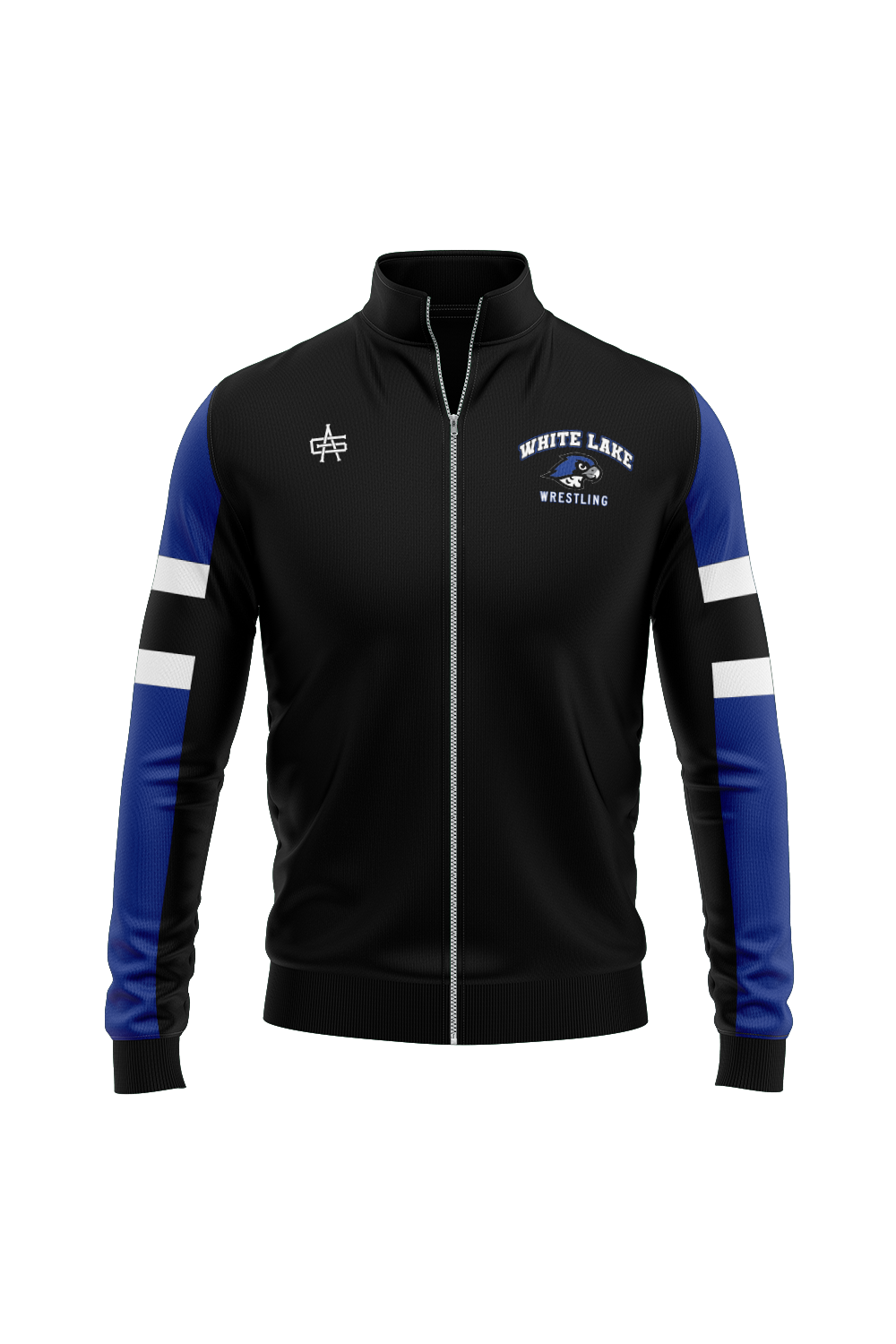 White Lake MS Wrestling Sublimated Performance Full Zip