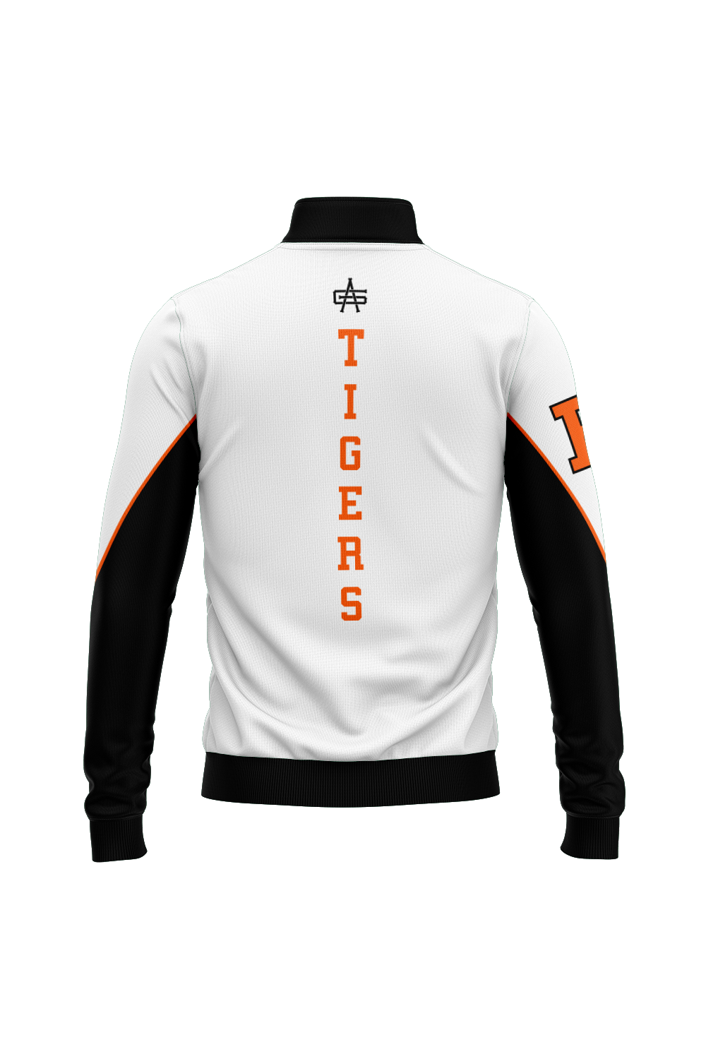 Hudson Wrestling Charged Sublimated Performance Full Zip - White