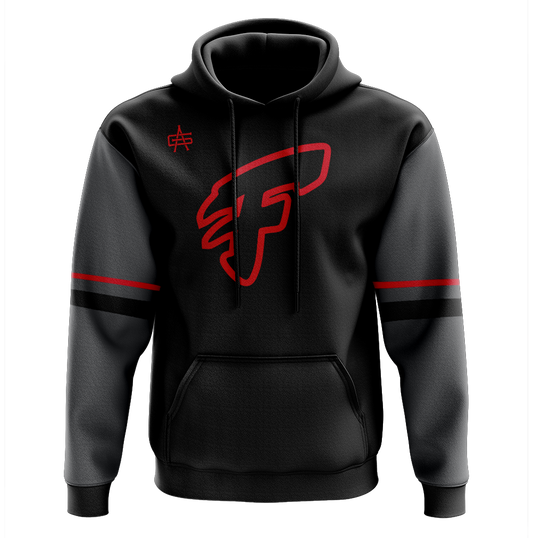 Folsom Flames Baseball Sublimated Performance Hoodie