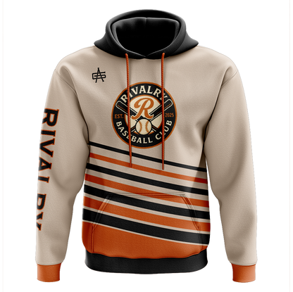 Rivalry Baseball Sublimated Customized Performance Hoodie