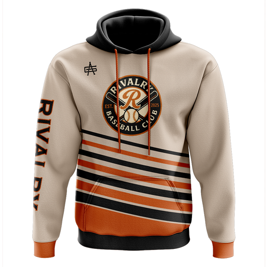 Rivalry Baseball Sublimated Customized Performance Hoodie