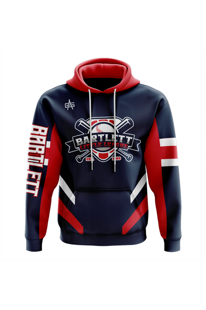 Bartlett Little League Baseball Performance Sublimated Hoodie