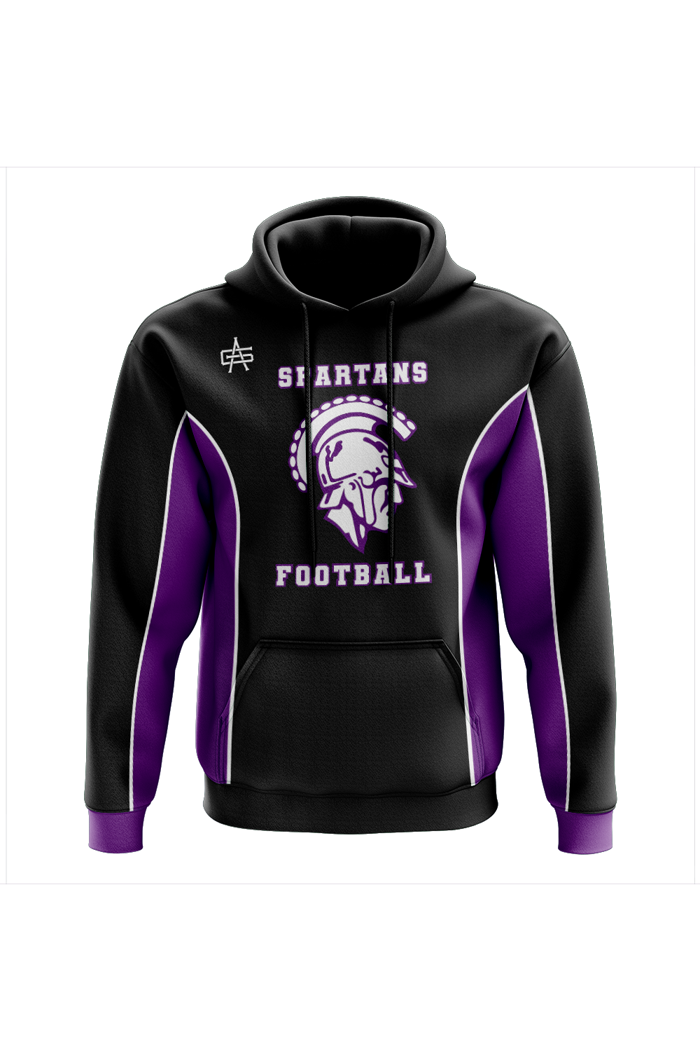 Spartans Football Sublimated Performance Hoodie