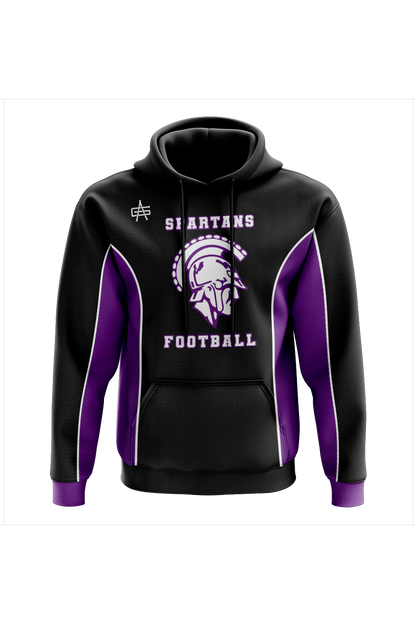 Spartans Football Sublimated Performance Hoodie