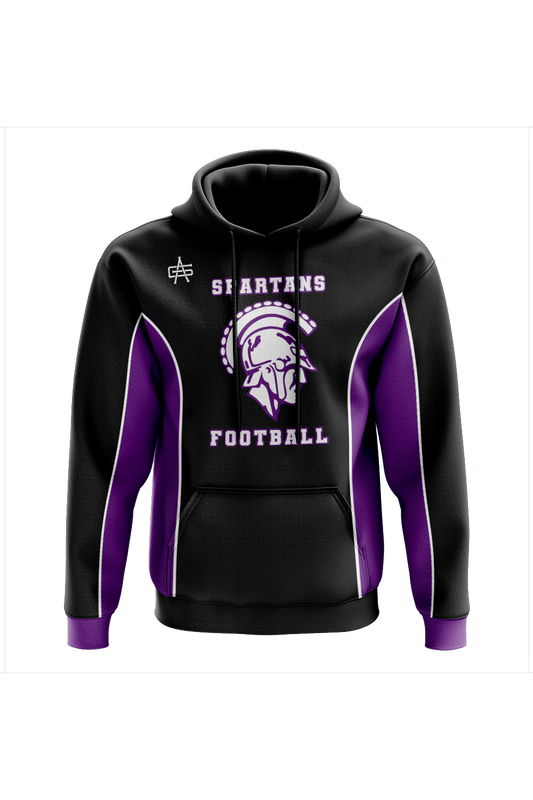 Spartans Football Sublimated Performance Hoodie