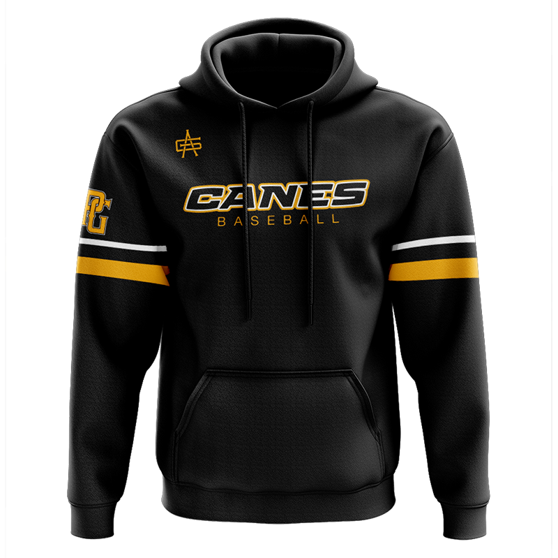 Canes Performance Hoodie Black