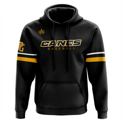 Canes Performance Hoodie Black