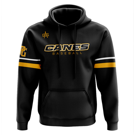 Canes Performance Hoodie Black
