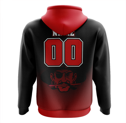 Cardington Pirates Softball Sublimated Custom Hoodie