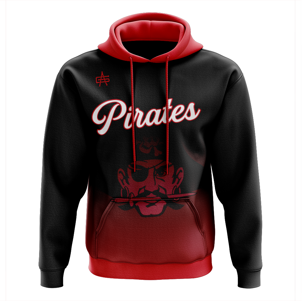Cardington Pirates Softball Sublimated Custom Hoodie