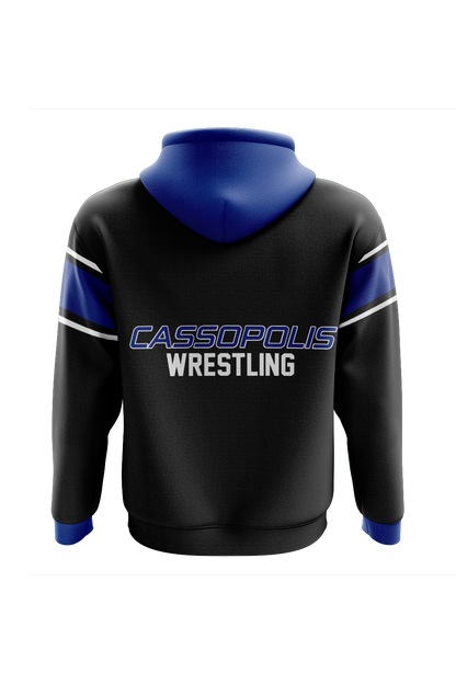 Cassopolis Wrestling Sublimated Performance Hoodie