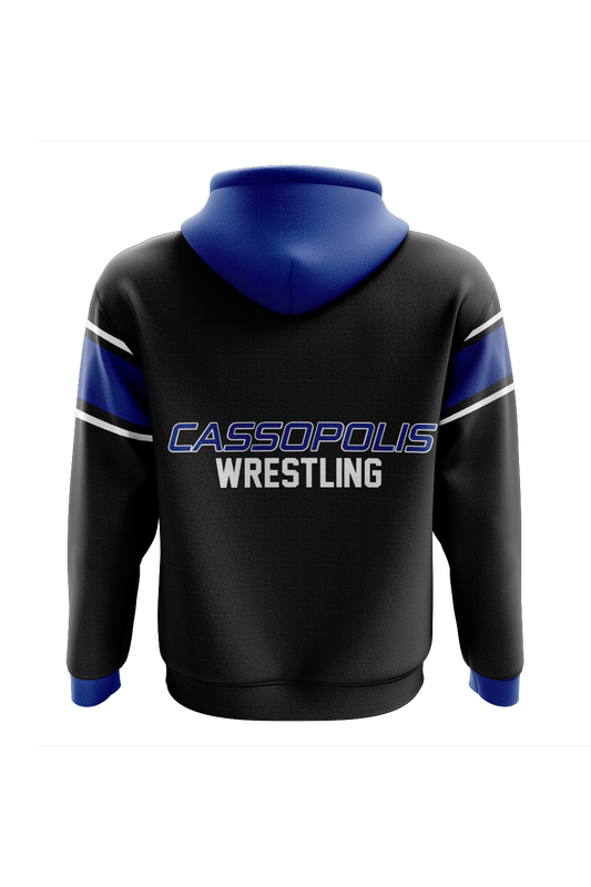 Cassopolis Wrestling Sublimated Performance Hoodie