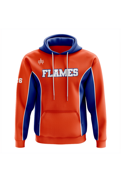 Flames MI Team Sublimated Performance Hoodie