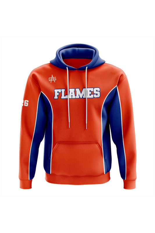 Flames MI Team Sublimated Performance Hoodie