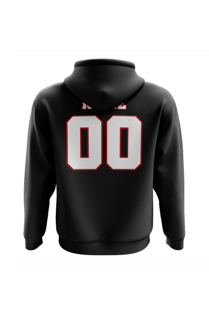 Frederick Bulls Baseball Customizable Sublimated Performance Hoodie