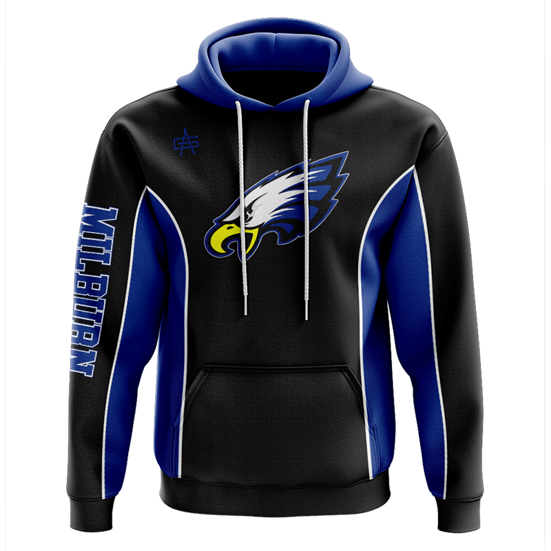 Milburn Eagles Sublimated Performance Hoodie