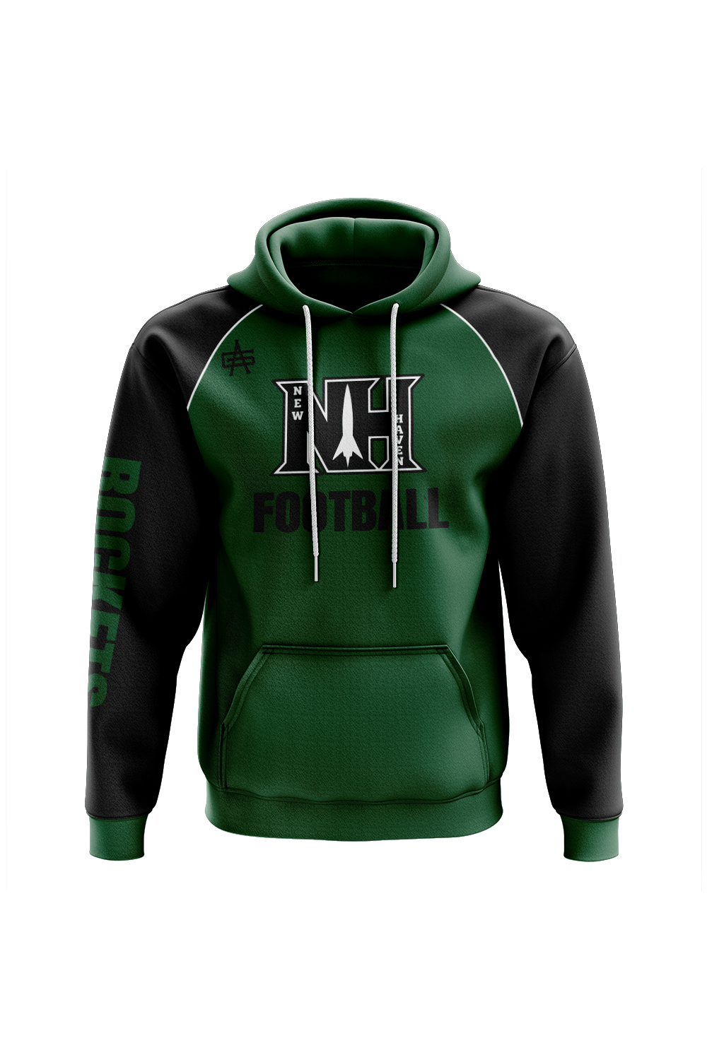 New Haven Football Customizable Performance Sublimated Hoodie