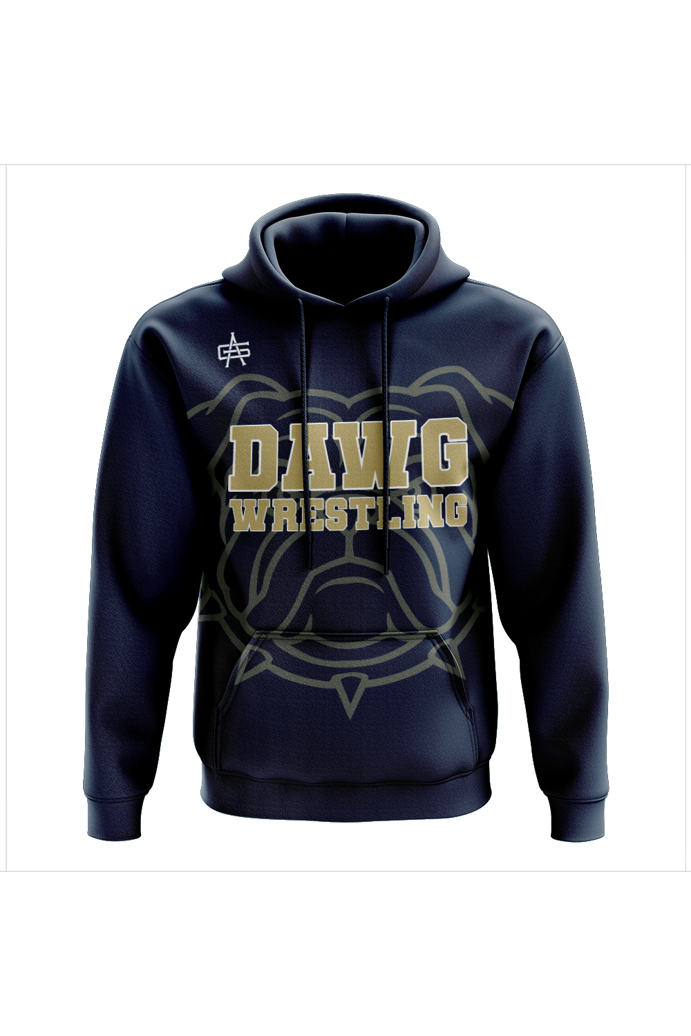 Otsego Middle School Wrestling Sublimated Charged Performance Hoodie