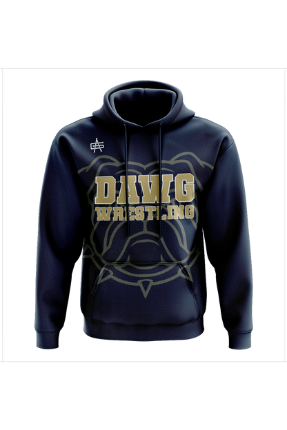 Otsego Middle School Wrestling Sublimated Charged Performance Hoodie