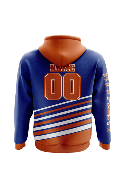 Rivalry Baseball Sublimated Customized Performance Hoodie