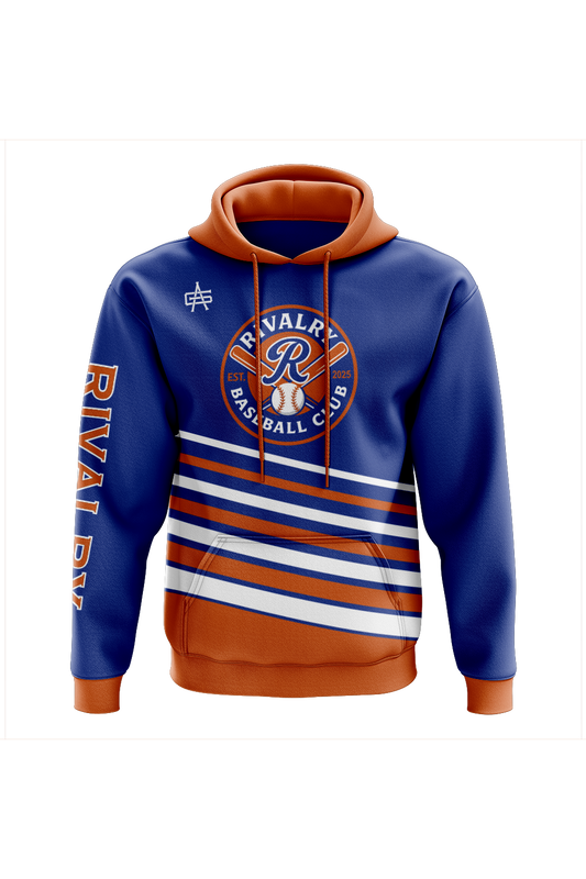 Rivalry Baseball Sublimated Customized Performance Hoodie
