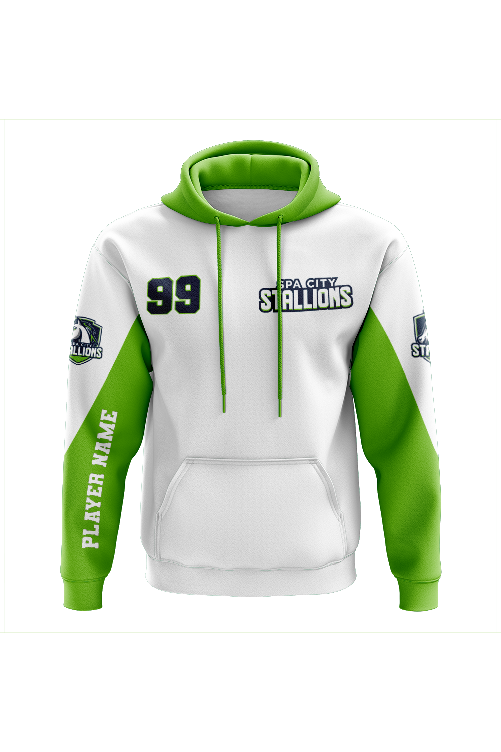 Spa City Stallions Sublimated Performance Hoodie