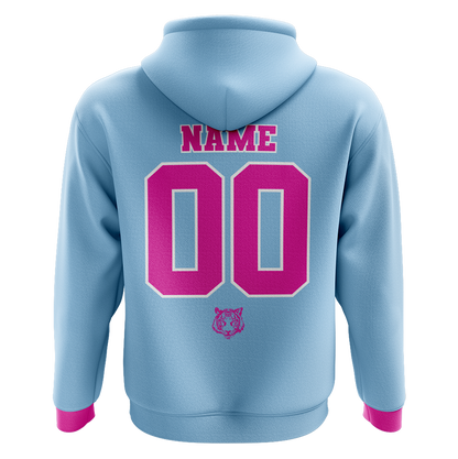 Tacoma Tigers Bubble Gum Sublimated Hoodie