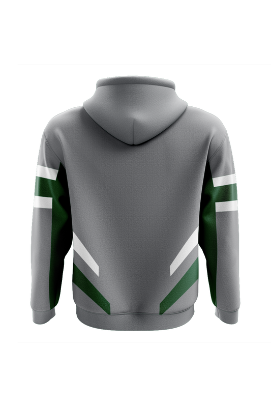 Waterford Wrestling Sublimated Performance Hoodie- Grey