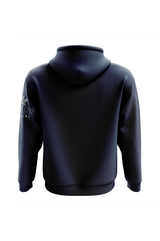 B-CC High School Wrestling Sublimated Performance Hoodie - Gold